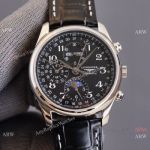 Swiss Quality Longines Master Moon Phase 40 Watch Citizen Black Dial